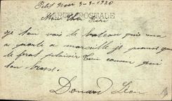 VINTAGE POSTCARD Boat Steamer S Doukkala