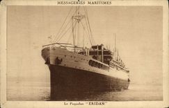 CPA Bateau Paquebot Eridan Messageries Maritimes 