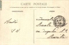 VINTAGE POSTCARD Fantasy Woman February