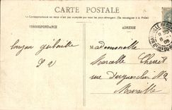 VINTAGE POSTCARD Fantasy Woman Mars