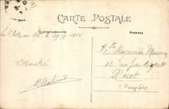 VINTAGE POSTCARD Ass Mule Ile de Ré Departure for sin TOP