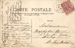 CPA Ane Mule Vichy La place aux Anes 
