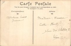 VINTAGE POSTCARD Ass Mule Vichy Laitieres