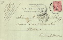 CPA Ane Mule Vichy Laitiere Bourbonnaise 