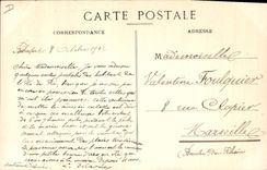 VINTAGE POSTCARD Ass Mule Ile de Ré the ass in breeches Departure for the sin