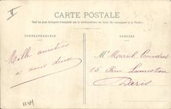 VINTAGE POSTCARD Ass Mule Berck Beach the arena