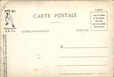 VINTAGE POSTCARD Militaria While waiting for the call of the evening