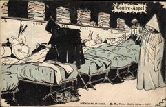 CPA Militaria Contre appel
