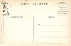 VINTAGE POSTCARD Militaria With the filling of the straw mattresses