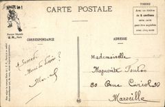 VINTAGE POSTCARD Militaria the scale