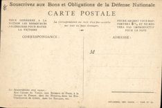 CPA Militaria Bons de la Defense Nationale 