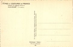 CPA Folklore Charles Homualk Audierne Finistere