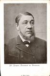 VINTAGE POSTCARD President of the Republic Kruger Transval