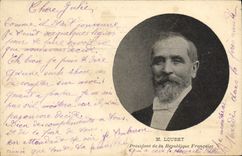 VINTAGE POSTCARD President of the Republic Emile Loubet