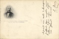 CPA M Amedee Humbert Depute protestataire de Metz Frere de l'ancien Garde des Sceaux 