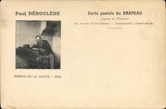 VINTAGE POSTCARD Paul Deroulede Prison of Health 1899