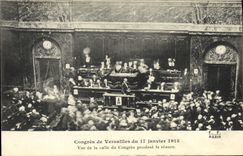 CPA Congres de Versailles 17 janvier 1913 Vue de la salle du Congres pendant la seance 
