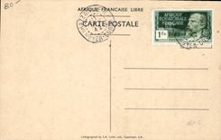CPA Brazzaville Arrivee du General de Gaulle dans la capitale de la France Libre 24 octobre 1940