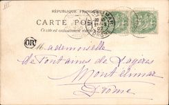 CPA Danse au chateau