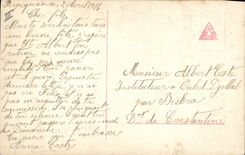 VINTAGE POSTCARD Dance the Tango