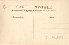 VINTAGE POSTCARD Coach Auvergne Auvergnat Coach