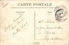 CPA Locomobile Scenes champetres Preparatifs pour le battage des bles 