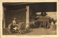 CPA Locomobile Nouvelle terre L'activité dans l'administration Tracetur
