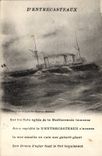 CPA Bateau Paquebot D'Entrecasteaux 