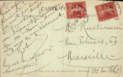 VINTAGE POSTCARD Boat Steamer Steamer Europe of the Company of the Brought together Chargers