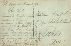 VINTAGE POSTCARD Boat Steamer Saint-Nazaire Spain