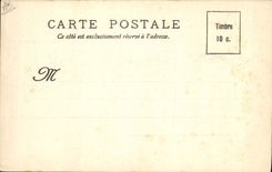 La sociedad general del vapor del barco de la POSTAL de la VENDIMIA del transporte marítimo tiene vapor España Marsella