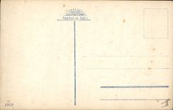 CPA Maillot de Bain Folklore Femme 