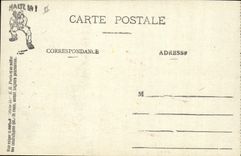 CPA Militaria Au pret 