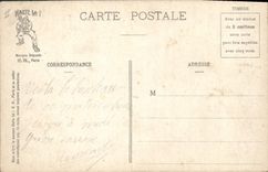 CPA Militaria Au passage Cheval 