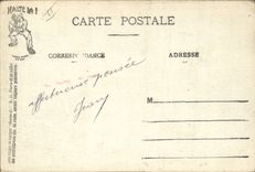 CPA Militaria les suites d'une indigestion de fayots