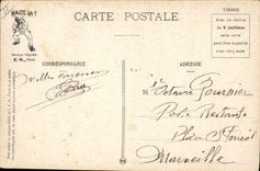 CPA Militaria Au service en campagne En eclaireurs 