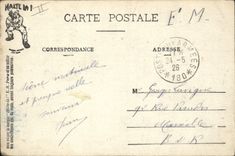 CPA Militaria Au jus La dedans 