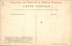 CPA Militaria Pour la France versez votre or Coq 
