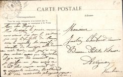 CPA Folklore On est credule quand on on aime 