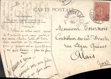 CPA Folklore Une louee de servantes