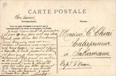 CPA Folklore La rentree des foins