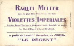 CPA Cinema Andre Roanne Violettes imperiales Henri Roussel Napoleon