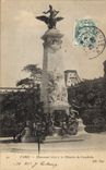 CPA Paris Monument eleve a la memoire de Gambetta