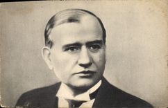 CPA Monsieur le President Daladier Ministre de la Defense Nationale et de la guerre