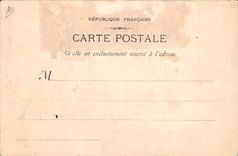 VINTAGE POSTCARD Hommage has Kruger Defenseur of the right oppresses