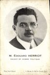 CPA Edouard Herriot Savant et homme politique