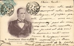 CPA S Excellence Mac-Kinley President des Etats-Unis 1897