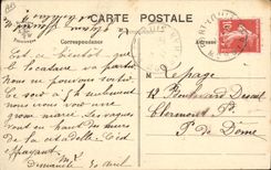 CPA Folklore Tabac Bretagne Vieille femme de Lorient