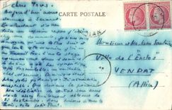 CPA Folklore Tabac Une bonne pipee