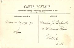 VINTAGE POSTCARD Boat Pauillac Steamer the steamer Europe of the Brought together Chargers